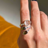 Herkimer Διαμάντι & Μολδαβίτες Α.925 02