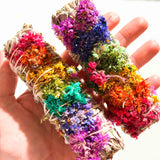 Λευκό Φασκόμηλο Καλιφόρνιας με Άνθη  7 Chakras