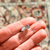 Φεγγαρόπετρα Rainbow Καρφωτά Σκουλαρίκια A.925