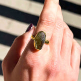 Μολδαβίτης Δαχτυλίδι A.925 Επιχρυσωμένο 05