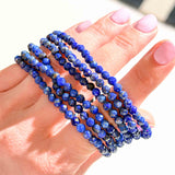 Λάπις Λάζουλι Faceted 4mm