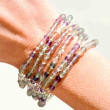 Φθορίτης Rainbow Faceted 4mm