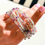 Φθορίτης Rainbow Faceted 4mm