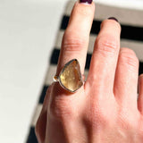 Γυαλί Λιβυκής Ερήμου Δαχτυλίδι A.925 03