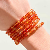 Κορνεόλη Faceted 4mm