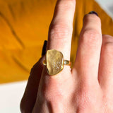 Γυαλί Λιβυκής Ερήμου A.925 Επιχρυσωμένο 06