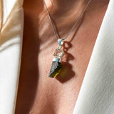 Διαμάντι Herkimer & Μολδαβίτης Α.925 04