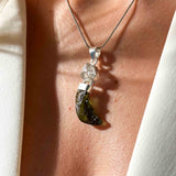 Διαμάντι Herkimer & Μολδαβίτης Α.925 03