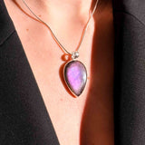 Μωβ Λαβραδορίτης Δάκρυ 01