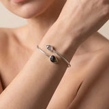 Μολδαβίτης & Herkimer Διαμάντι Χειροπέδα A.925