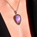 Μωβ Λαβραδορίτης Δάκρυ 02