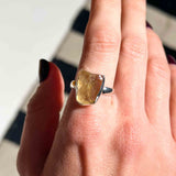 Γυαλί Λιβυκής Ερήμου Δαχτυλίδι A.925 08