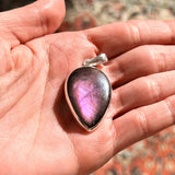 Μωβ Λαβραδορίτης Δάκρυ 01