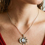 Φεγγάρι & Ήλιος Φεγγαρόπετρα Rainbow A.925