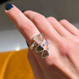Herkimer Διαμάντι & Μολδαβίτες Α.925 05