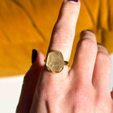 Γυαλί Λιβυκής Ερήμου A.925 Επιχρυσωμένο 03