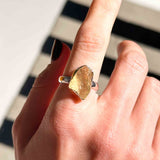 Γυαλί Λιβυκής Ερήμου Δαχτυλίδι A.925 01