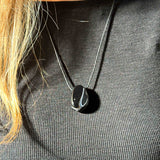 Μαύρος Αχάτης Οβάλ