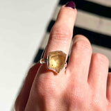 Γυαλί Λιβυκής Ερήμου Δαχτυλίδι A.925 11