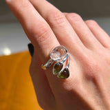 Herkimer Διαμάντι & Μολδαβίτες Α.925 04