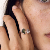 Herkimer Διαμάντι & Μολδαβίτης