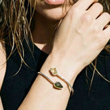 Μολδαβίτης & Γυαλί Λυβικής Ερήμου Χειροπέδα A.925