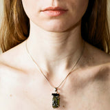 Μολδαβίτης & Ακατέργαστη Τουρμαλίνη A.925